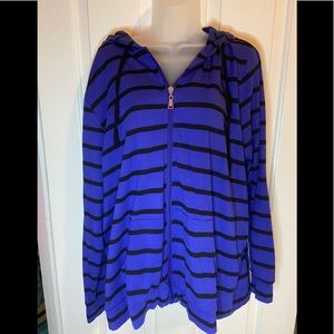 Lane Bryant Hooded Zip Jacket